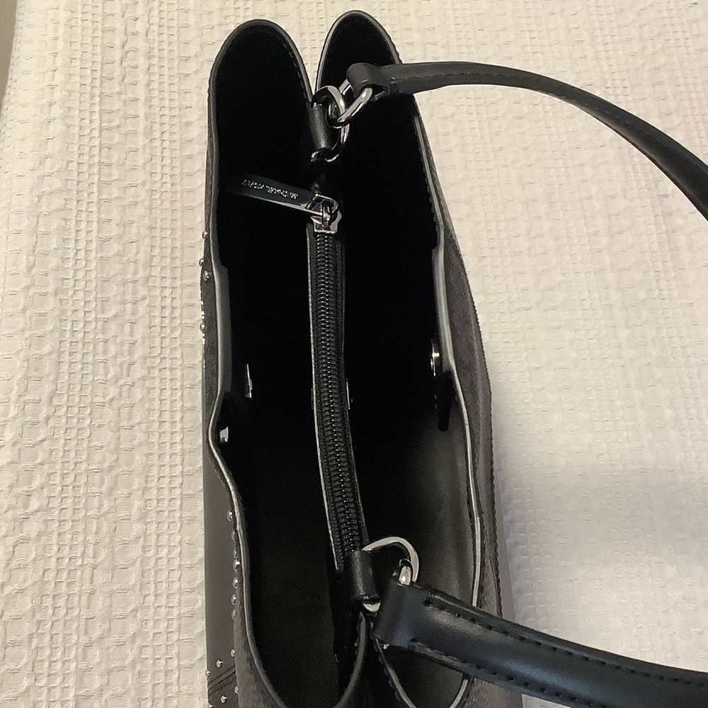 Michael Kors Prat Studded Patchwork Shoulder Bag - image 4